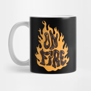 on fire Mug